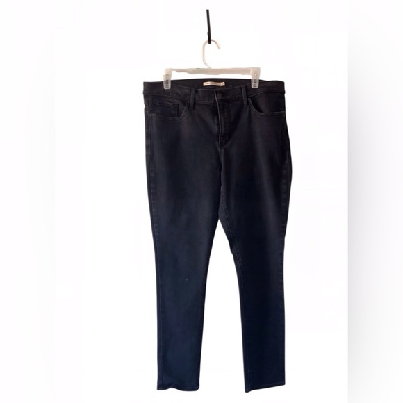 Levi’s 311 Shaping Skinny Jeans Women’s | Size 32 | Black | High Rise moto - Picture 13 of 13